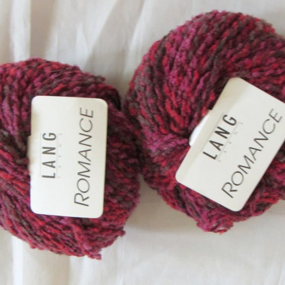 Lot 11 sks Lang Romance Yarn 50g ea,Merino Bland - Picture 1 of 3
